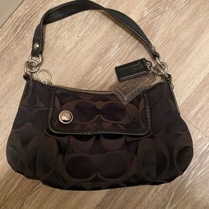 Coach Black Shoulder Bag